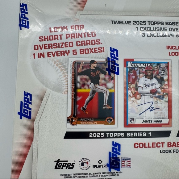NEW 2025 Topps Baseball The Flagship Collection Series 1 +Heritage 3 Bonus Pack - Picture 11 of 12